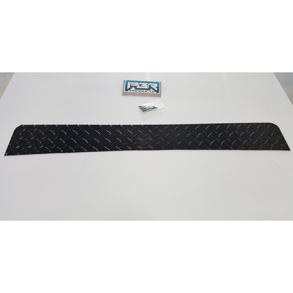 Diamond Plate Kick Panel  EZGO RXV Golf Carts 2008 and up BLACK POWDER COATED